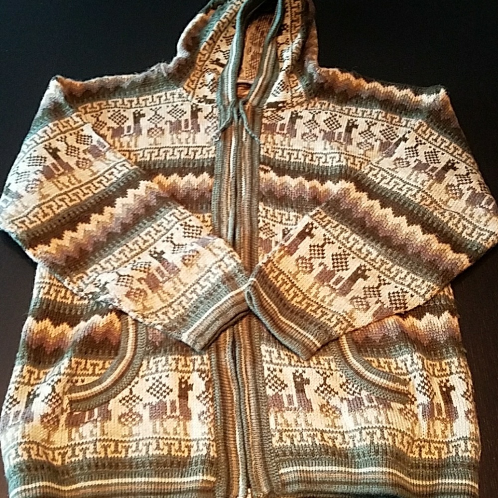 Alpaca wool blend hoody